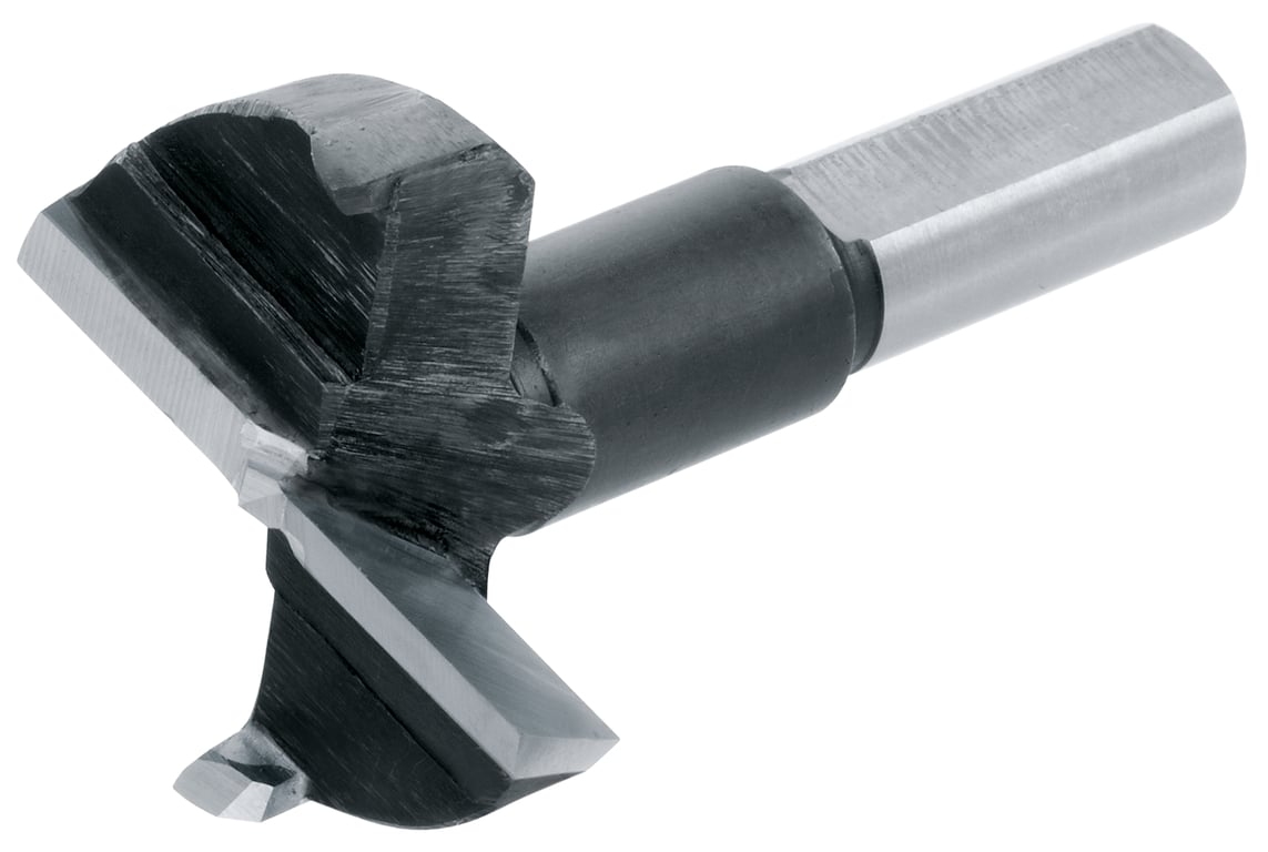 Bohrer 35 mm, rechts, schwarz