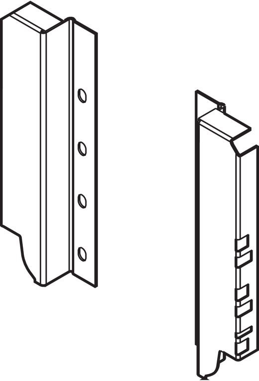 TANDEMBOX Holzrückwandhalter