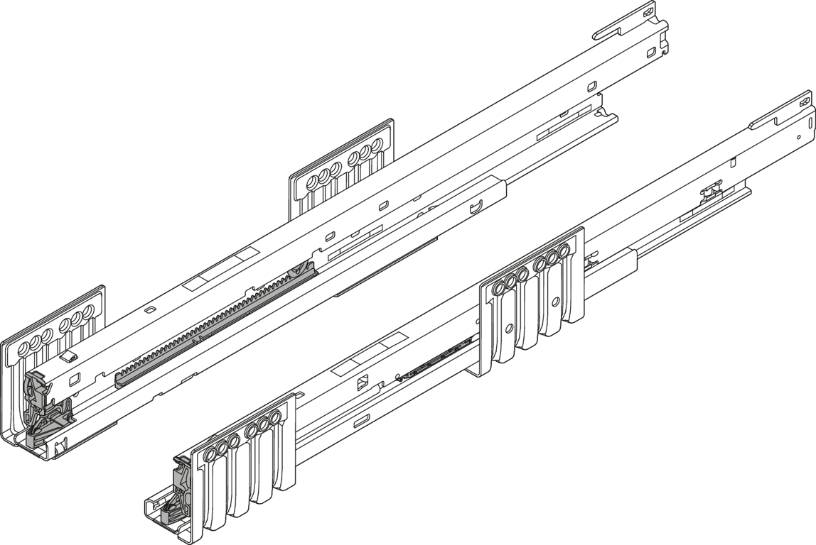 MERIVOBOX Führung 40kg NL= 270