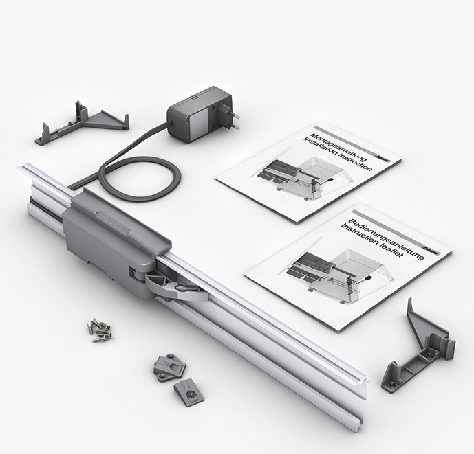 SERVO-DRIVE hängende Mülllösungen