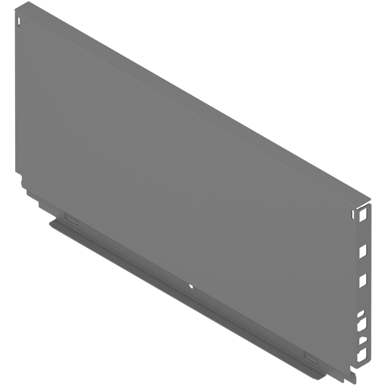 MERIVOBOX Stahlrückwand