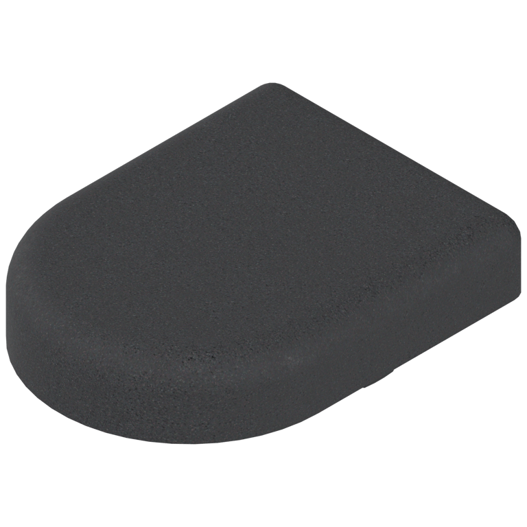 CLIP Glastürabdeckkappen