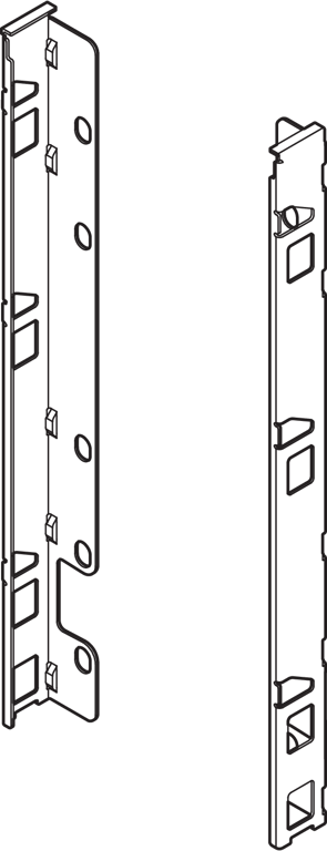 LEGRABOX Holzrückwandhalter