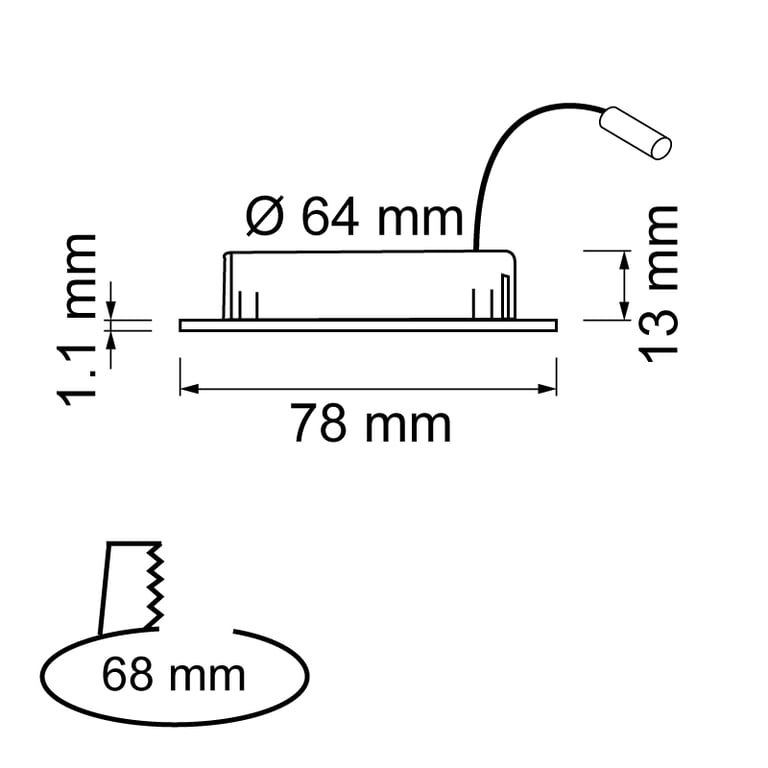 Mesa Spin CCT 68, 4W/24V DC