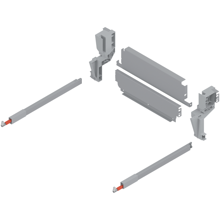 TANDEMBOX Stahlrückwände für Mülllösung