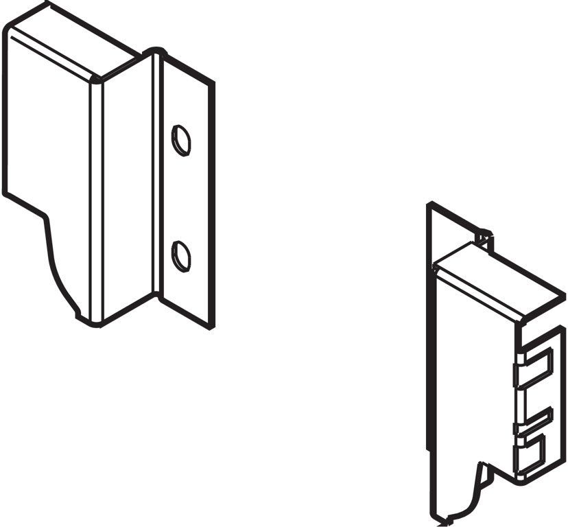 TANDEMBOX Holzrückwandhalter