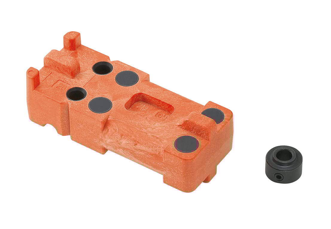 Bohrlehre für Distanzpuffer