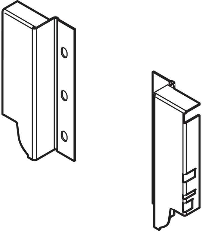 TANDEMBOX Holzrückwandhalter
