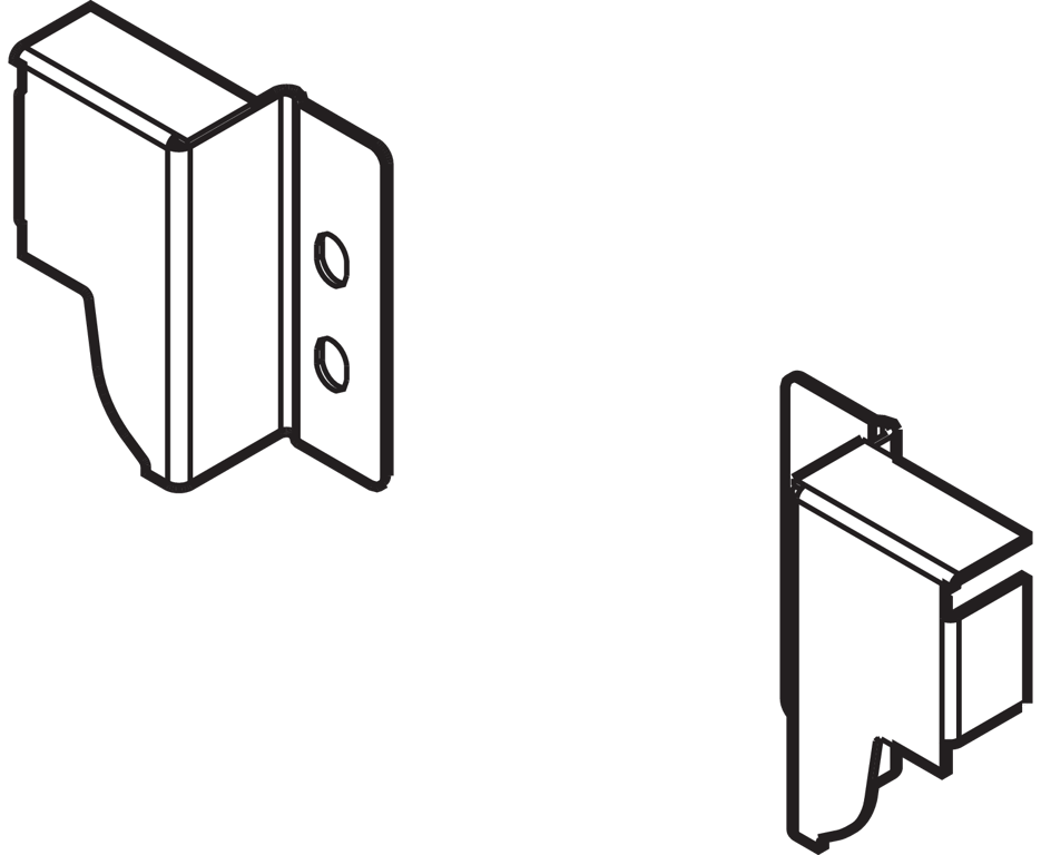 TANDEMBOX Holzrückwandhalter