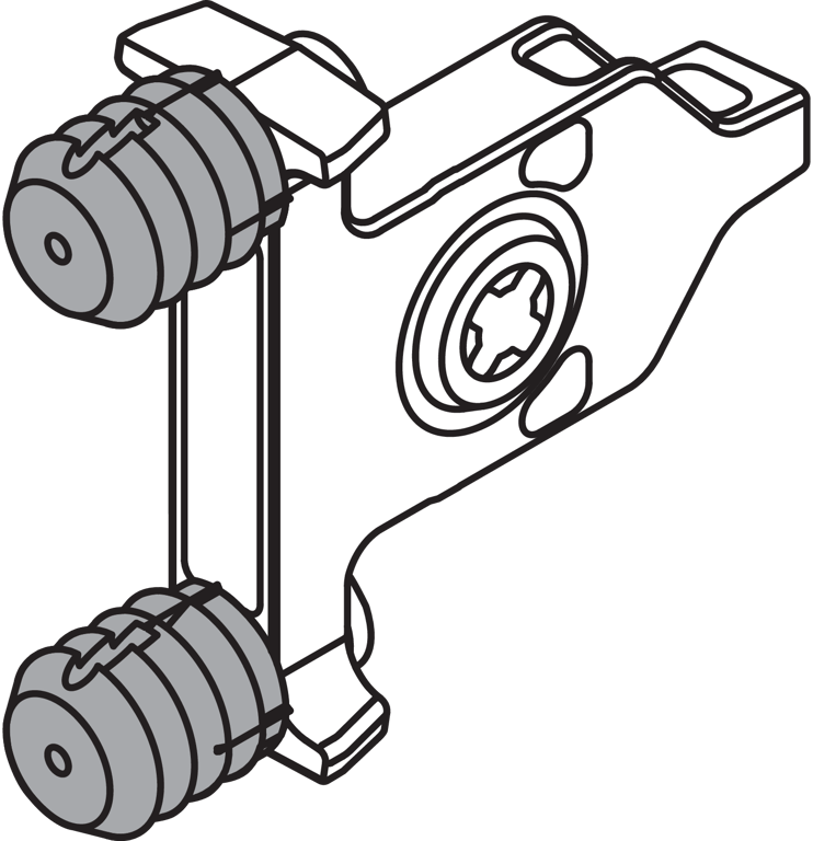 TANDEMBOX Frontbefestigung
