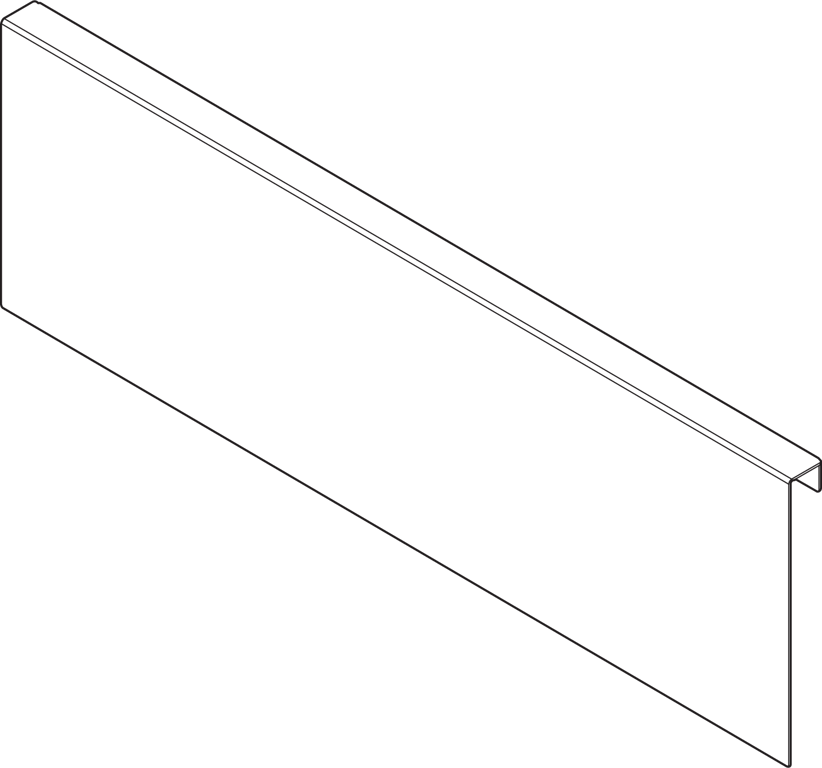 AMBIA-LINE Holzrückwandadapter