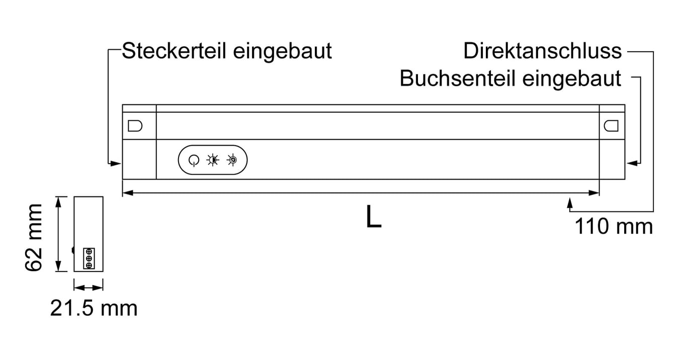 R32 CCT LED Aufbau 10.5W/230V
