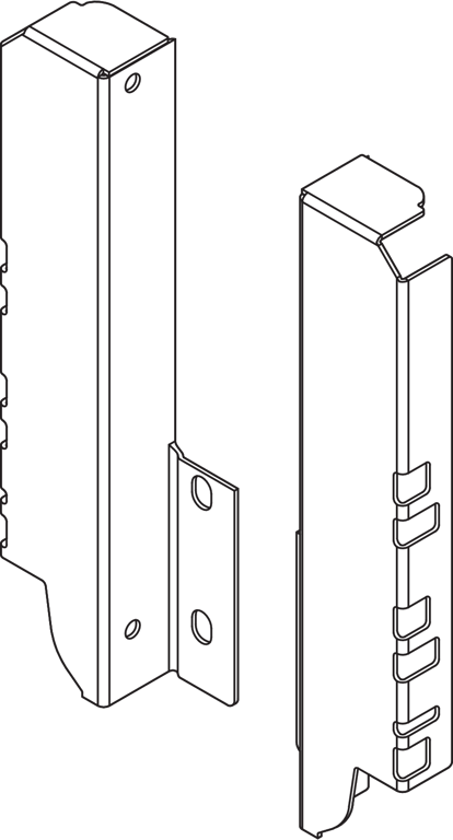 TANDEMBOX Holzrückwandhalter