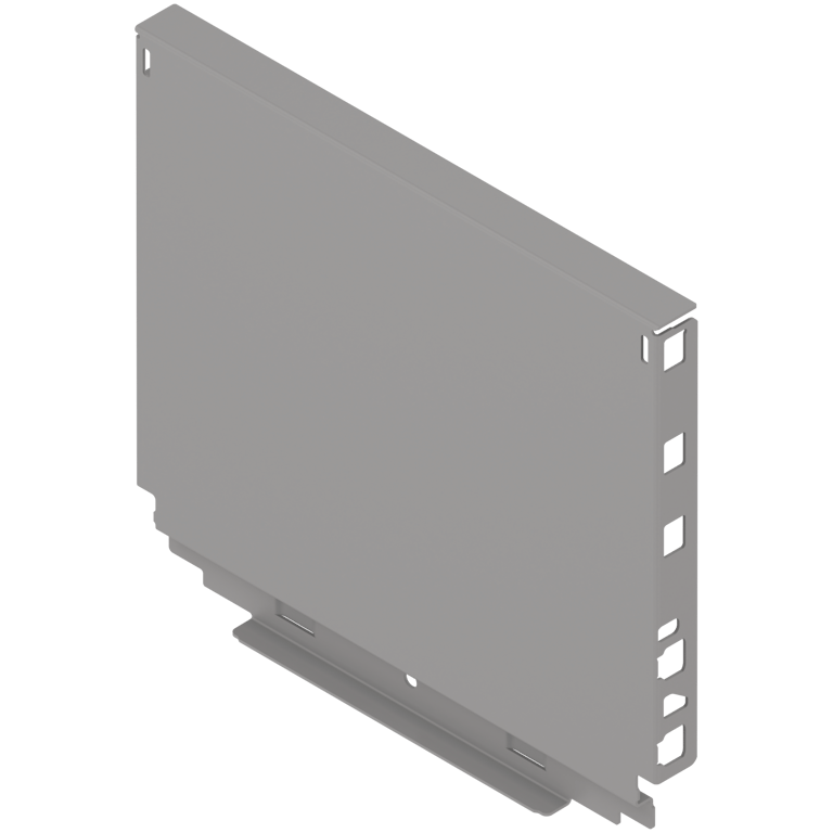 MERIVOBOX Stahlrückwand