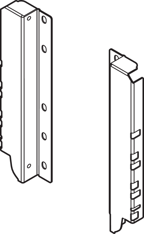 TANDEMBOX Holzrückwandhalter