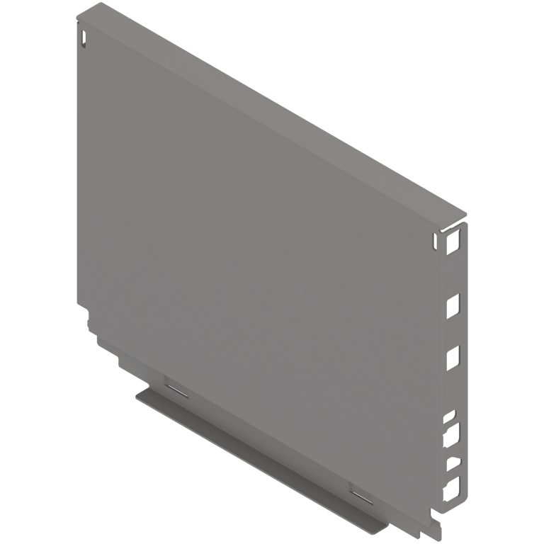 MERIVOBOX Stahlrückwand