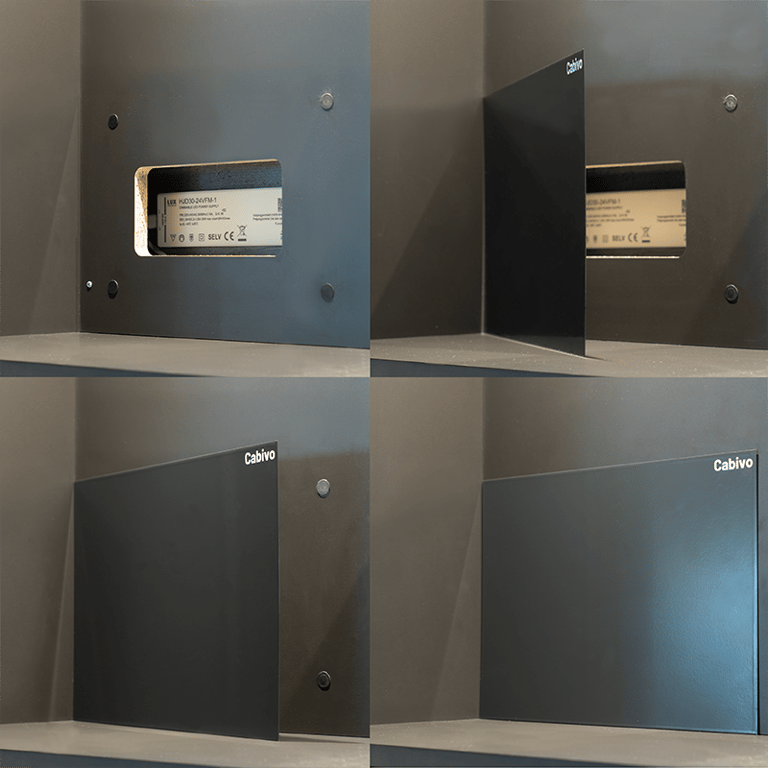 Cabivo 280x150mm, Weiss