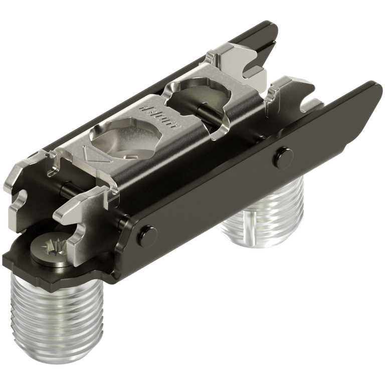 CLIP-Montageplatte gerade 3mm