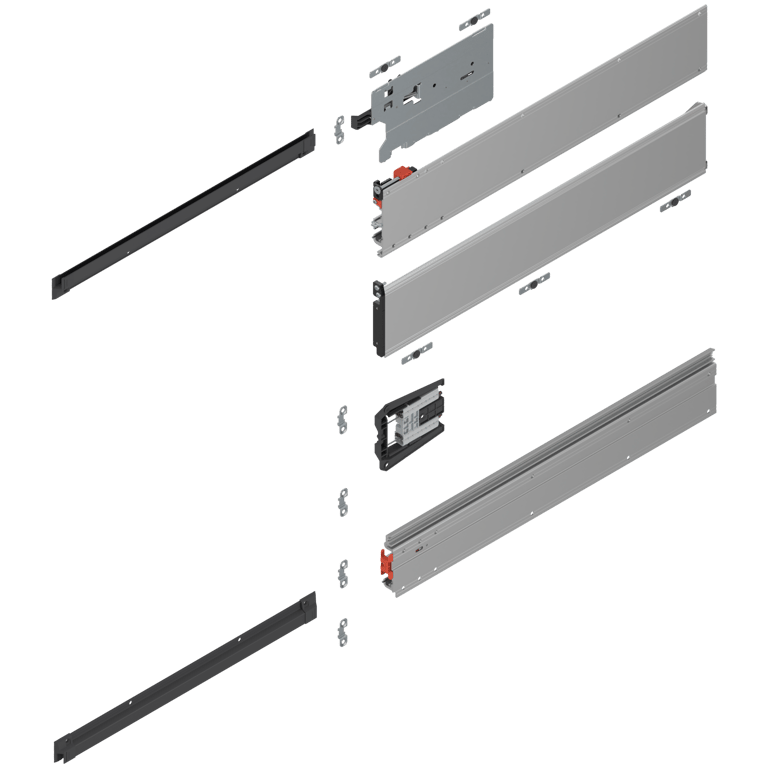 REVEGO uno, Pocketschienen-Set