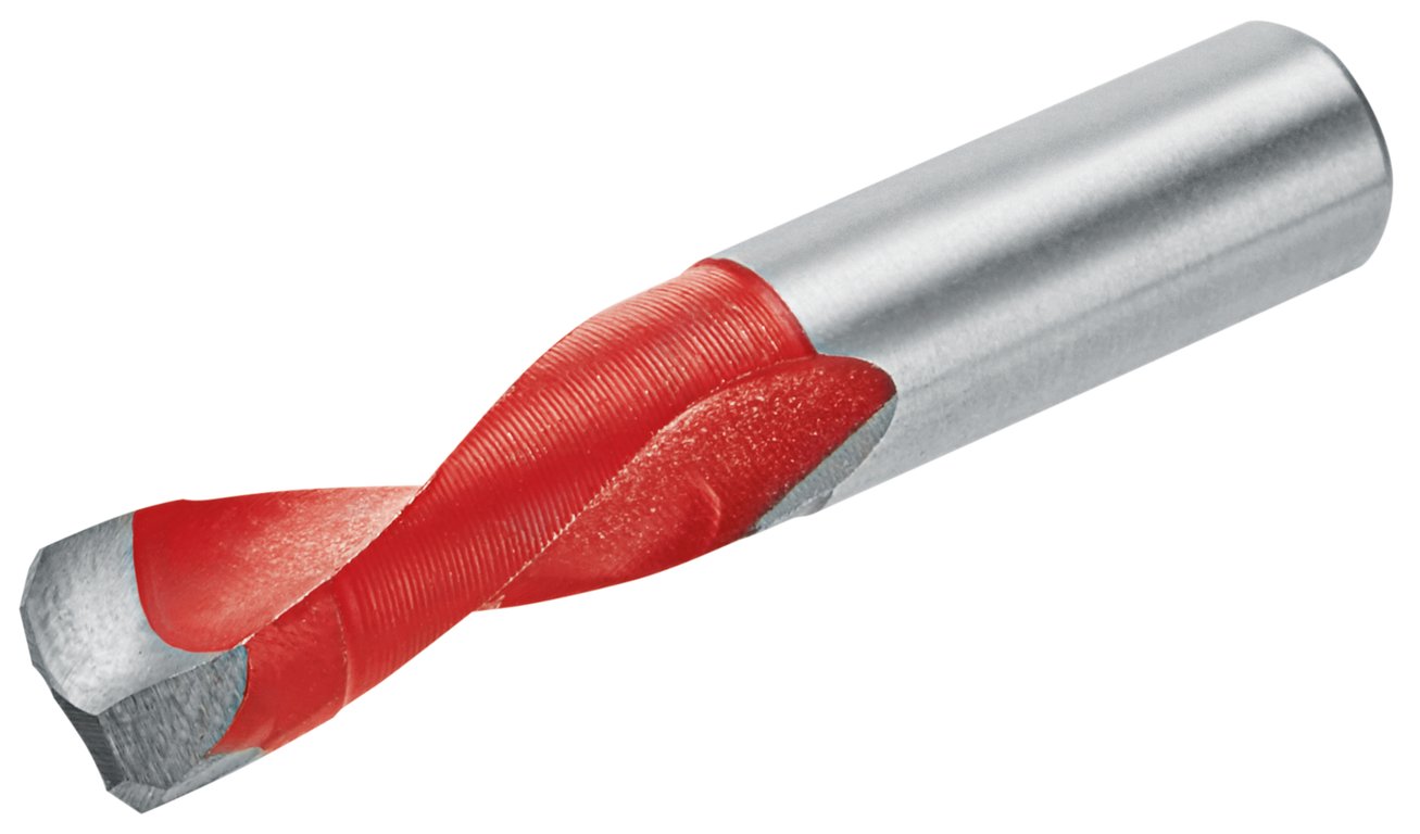 Bohrer 10mm, links, Rot