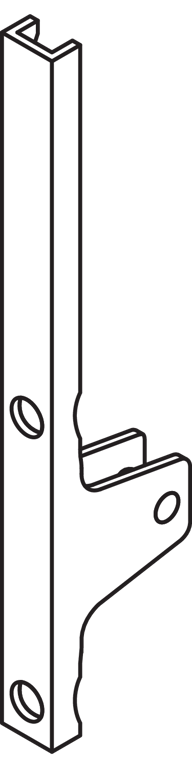 LEGRABOX Frontbefestigung