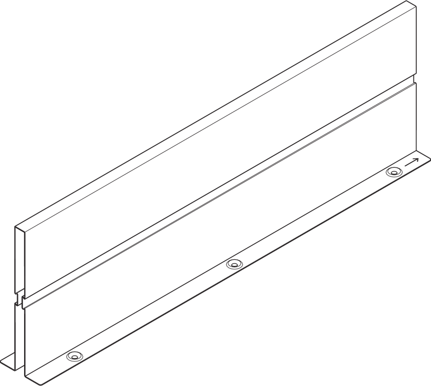 ORGA-LINE Zwischenwand NL=450