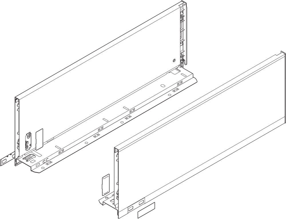 LEGRABOX pure Zarge NL = 550