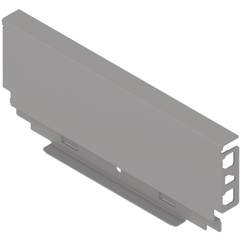 MERIVOBOX Stahlrückwand