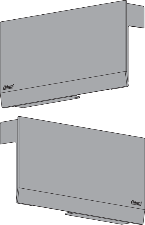 AVENTOS HK top Abdeckkappen