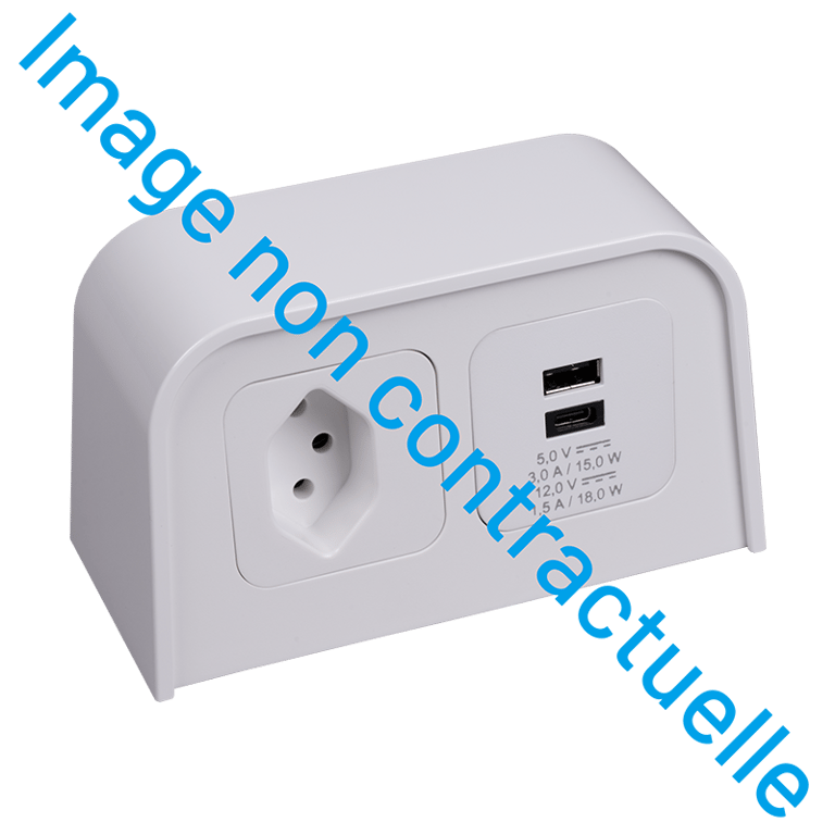 Netbox Juke Mattchrom / Weiss