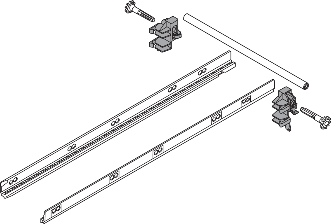 Seitenstabilisierung zu 450mm