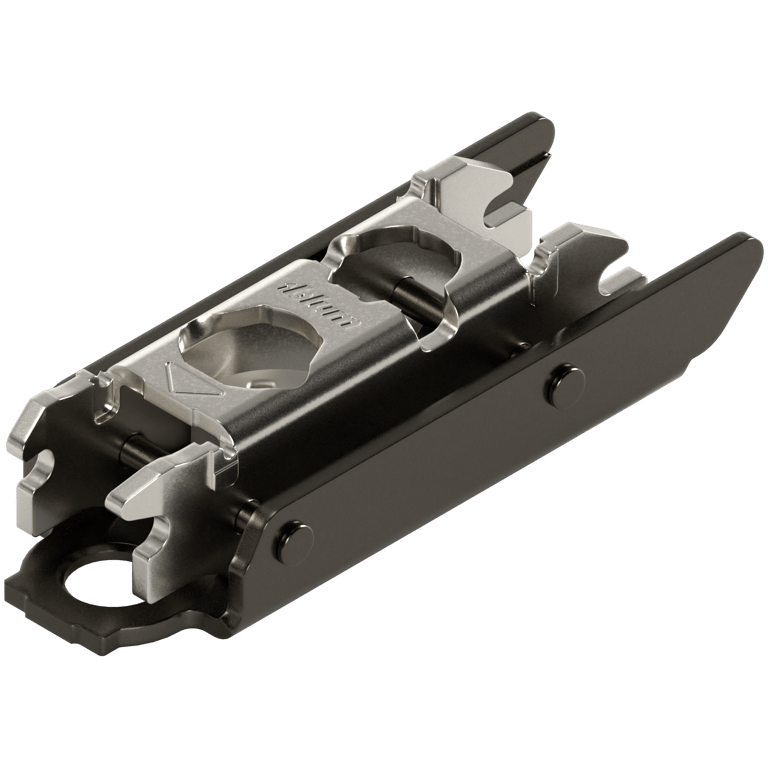 CLIP-Montageplatte gerade 3mm