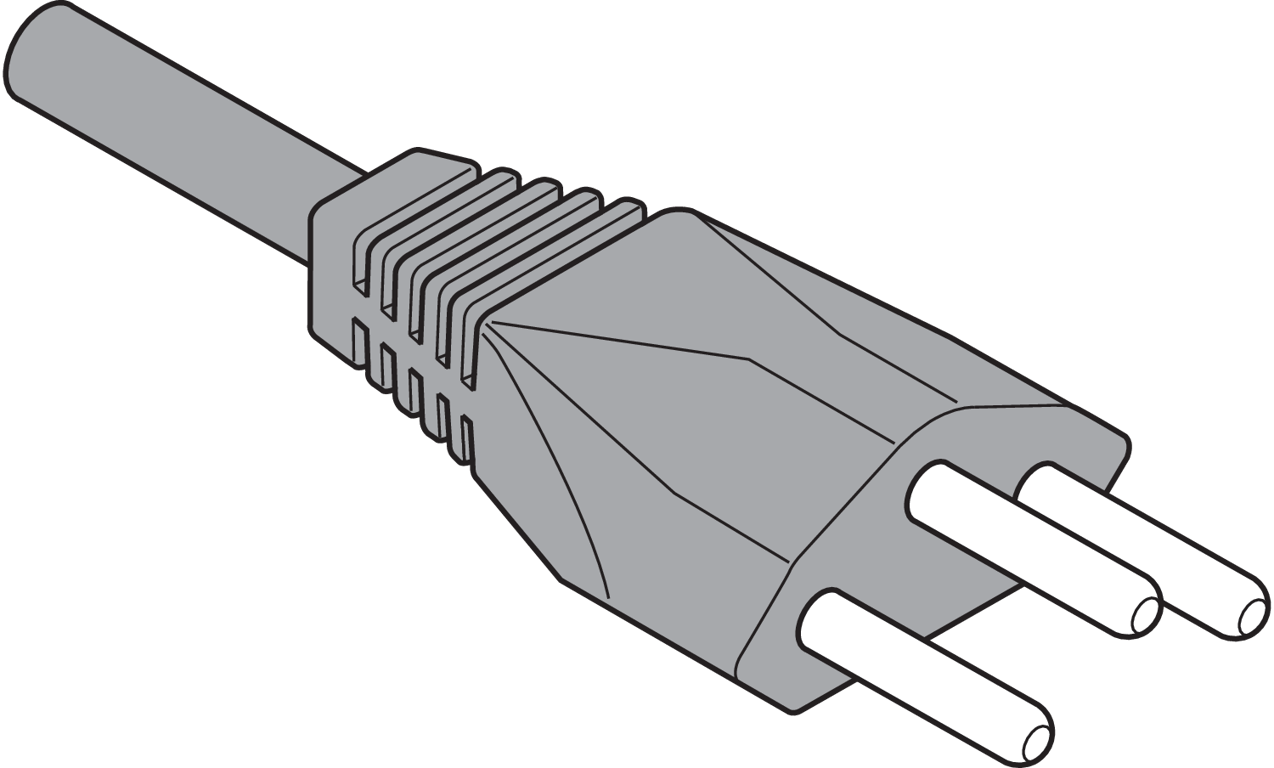 Servo-Drive Netzkabel CH mit