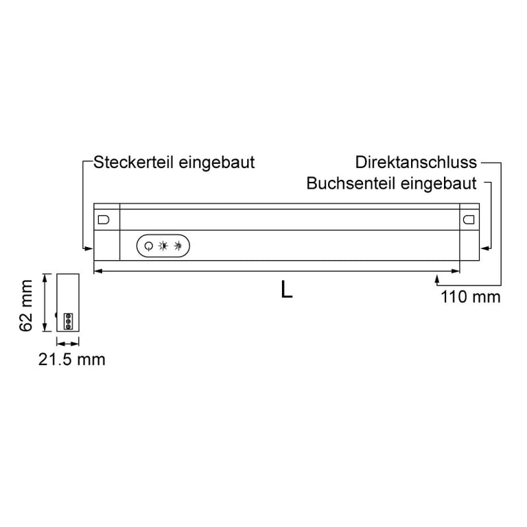 R32 CCT LED Aufbau 10.5W/230V