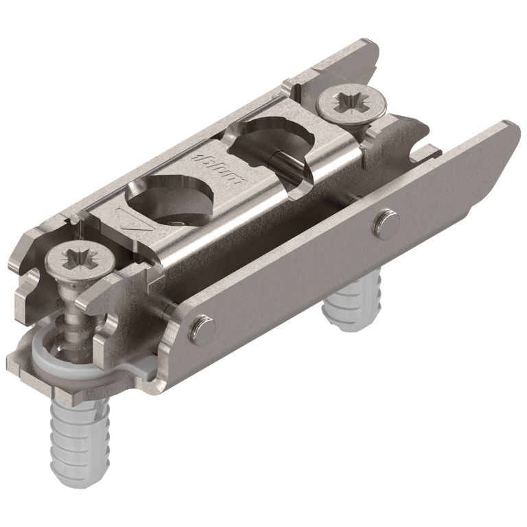 CLIP-Montageplatte gerade 3mm