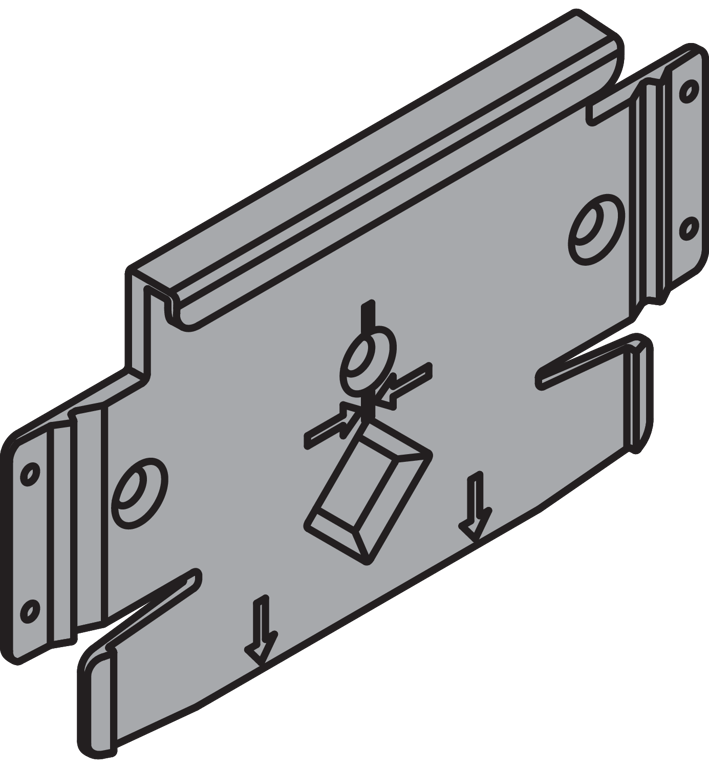Montageplatte SERVO-DRIVE FLEX