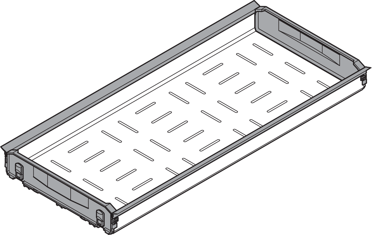 ORGA-LINE Wanne, für Tiefe 450