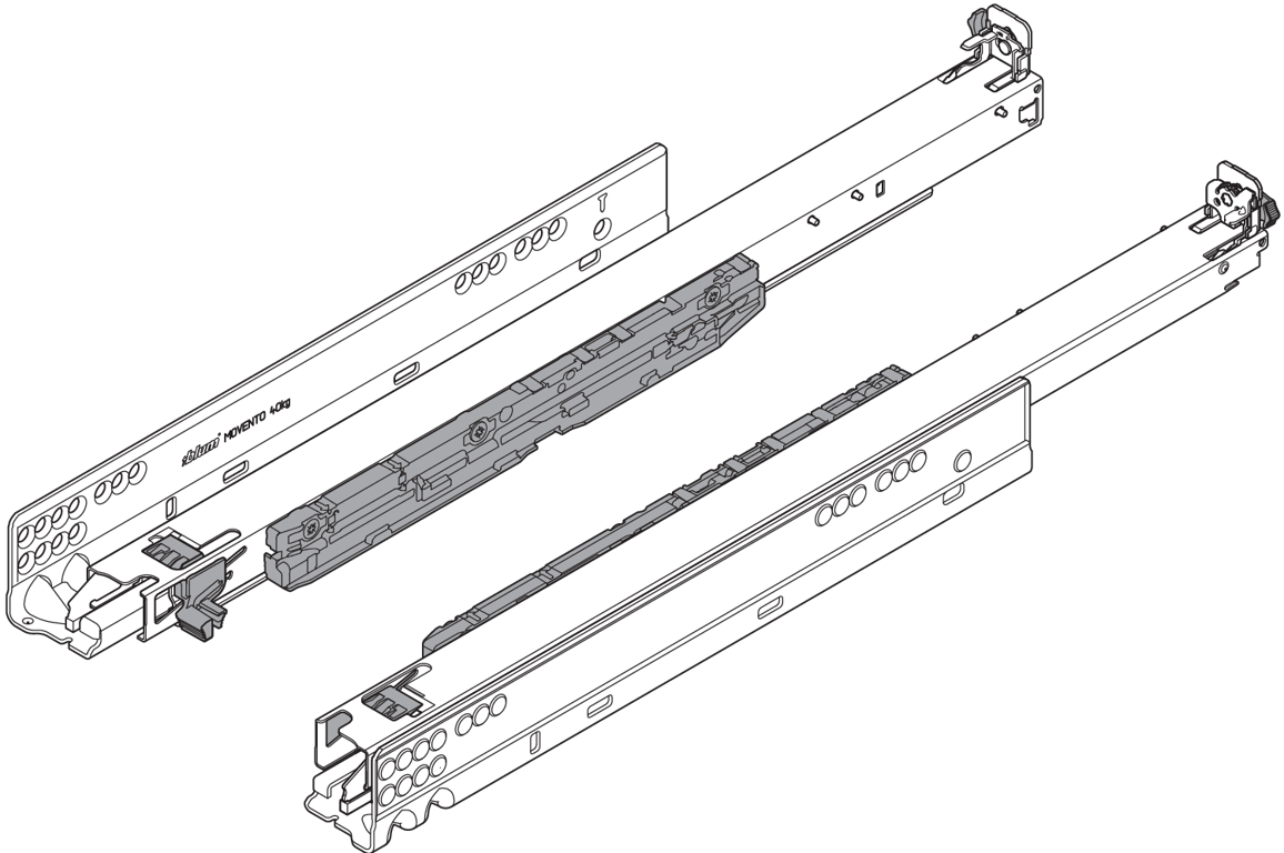 MOVENTO Führung S 40kg NL=250