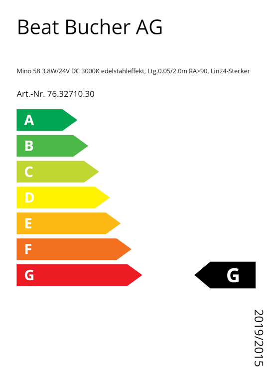 Mino 58 3.8W/24V DC 3000K