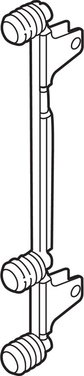 LEGRABOX Frontbefestigung