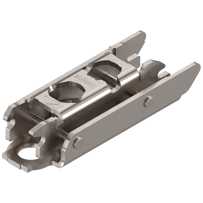 CLIP-Montageplatte gerade 3mm