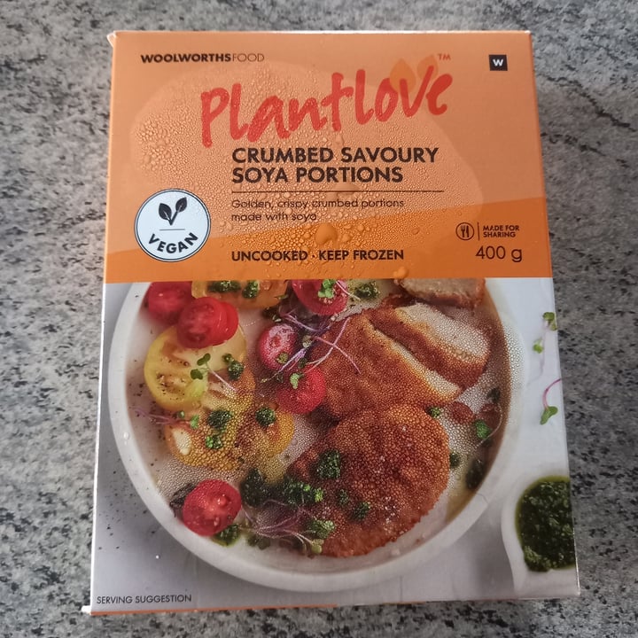 Woolworths Food crumbed savoury soya Portions Review abillion