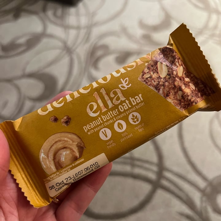 Deliciously Ella Peanut Butter Oat Bar Review abillion