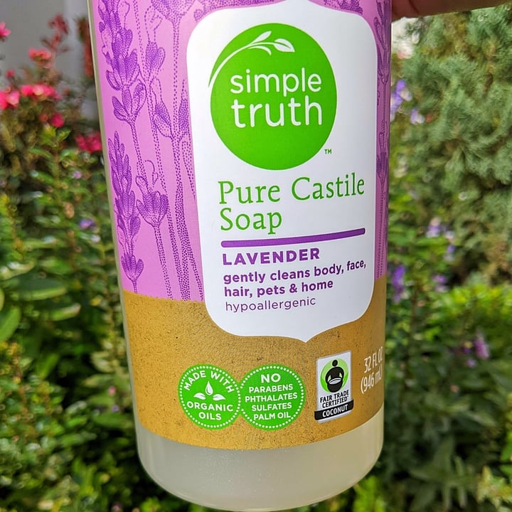 photo of Simple Truth Lavender Pure Castile Soap shared by @veggieassassin on  11 Apr 2023 - review