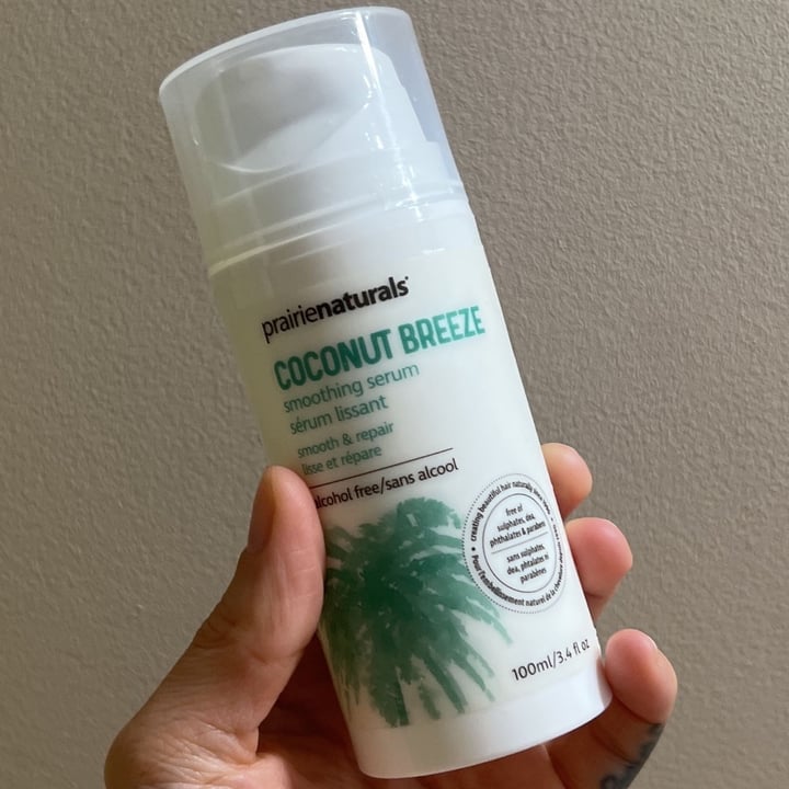 Prairie Naturals PrairieNaturals Coconut Breeze Smoothing Serum Review 