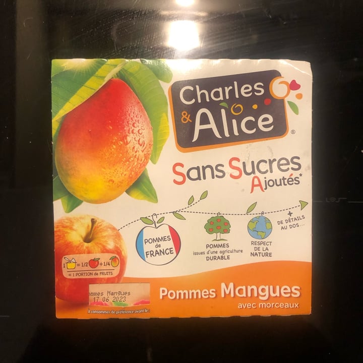 Charles & Alice Compote pommes mangues Review abillion