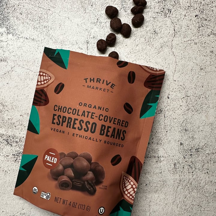 Thrive Market Organic Chocolate Covered Espresso Beans Review abillion
