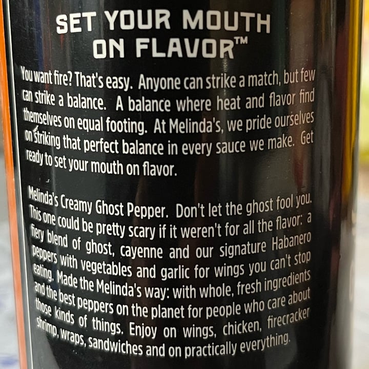 Melinda’s creamy style ghost pepper wing sauce Reviews | abillion