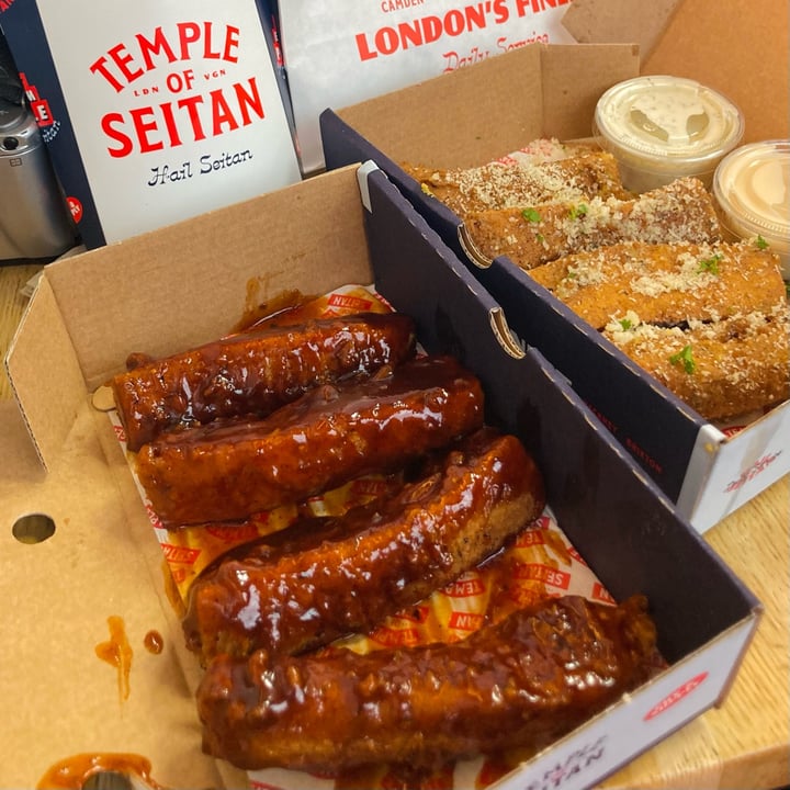 Temple of Seitan United Kingdom BBQ Wings Review abillion
