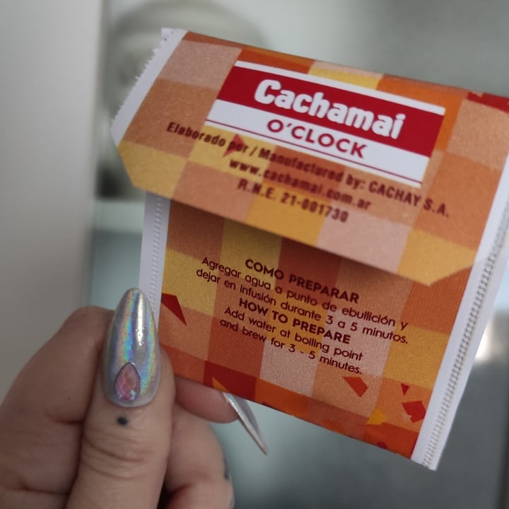 photo of Cachamai Té sabor chocolate, vainilla, naranja shared by @julbe on  19 Feb 2023 - review